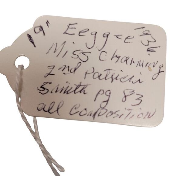 90 Year Old 19" Miss Charming~"First Runners," by E. Goldberger Doll Mfg Co - Picture 15 of 15